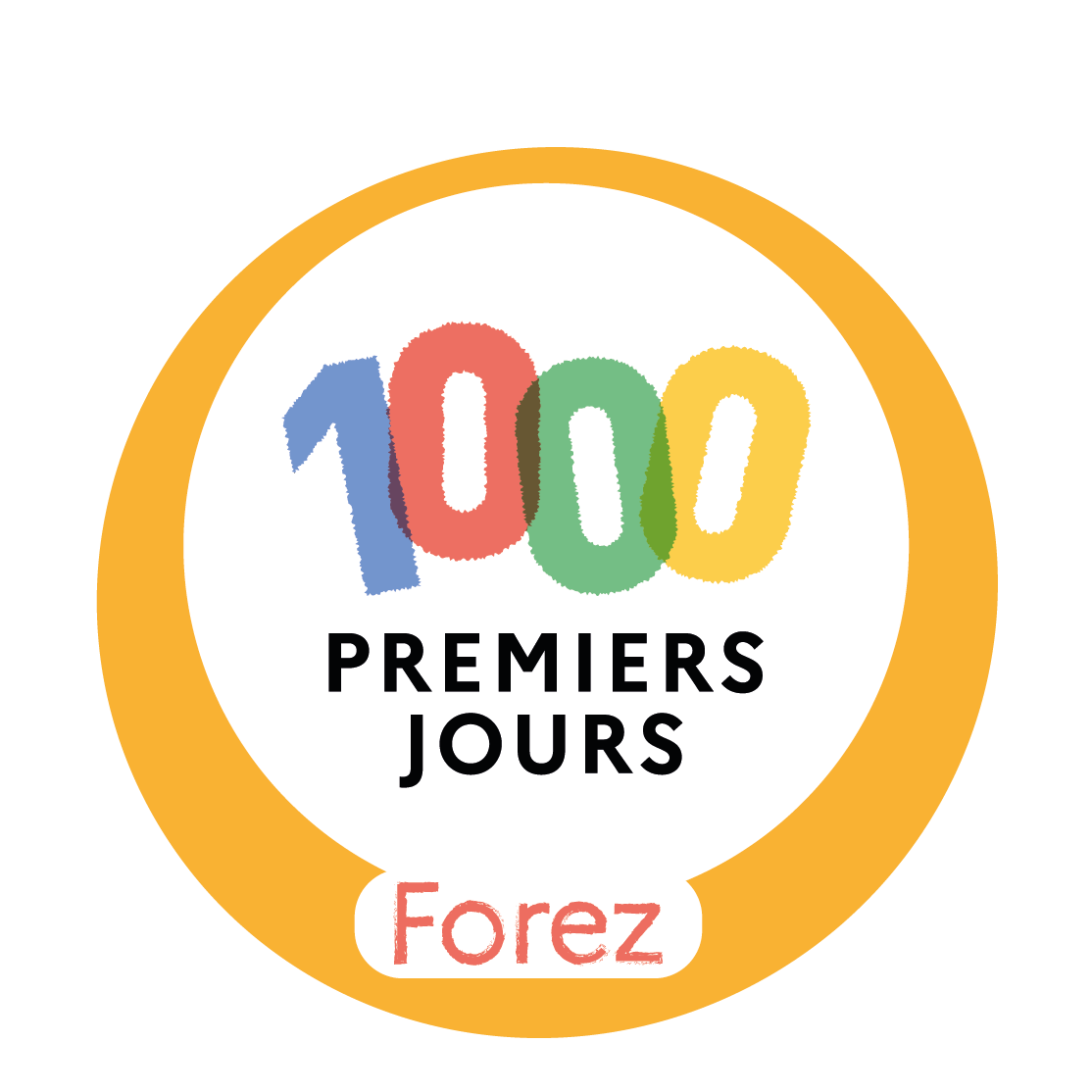 logo 1000 premiers jours en forez